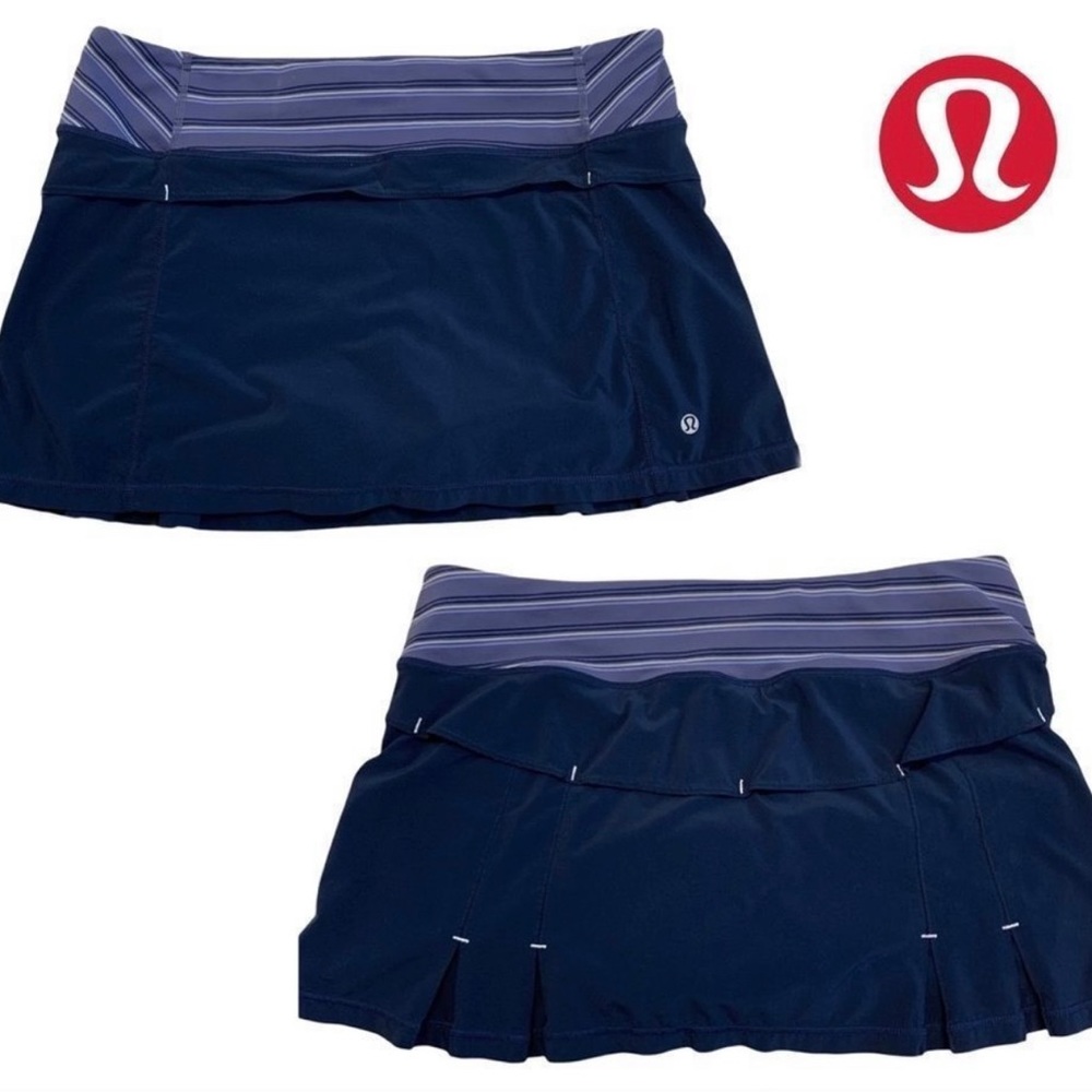 Lululemon navy blue skirt size 6 Reg
